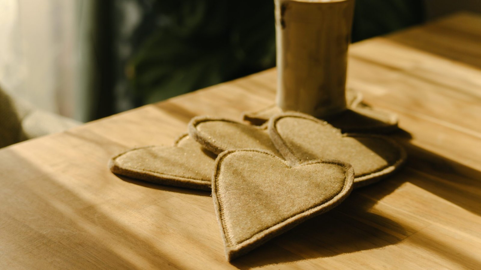 Wool Heart Coaster - Image 8