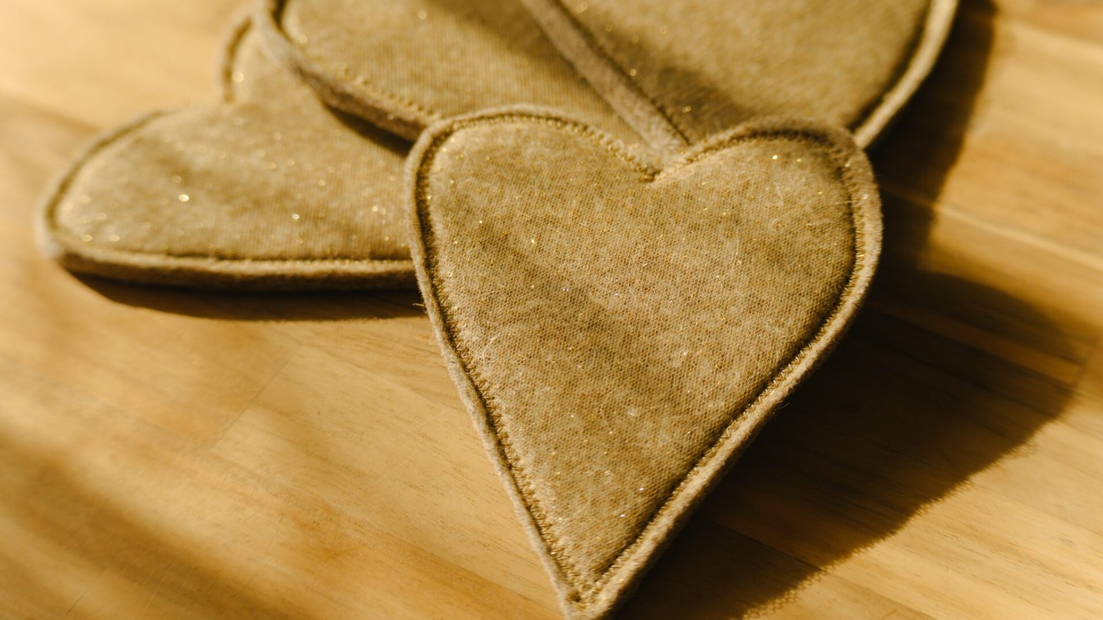 Wool Heart Coaster - Image 7