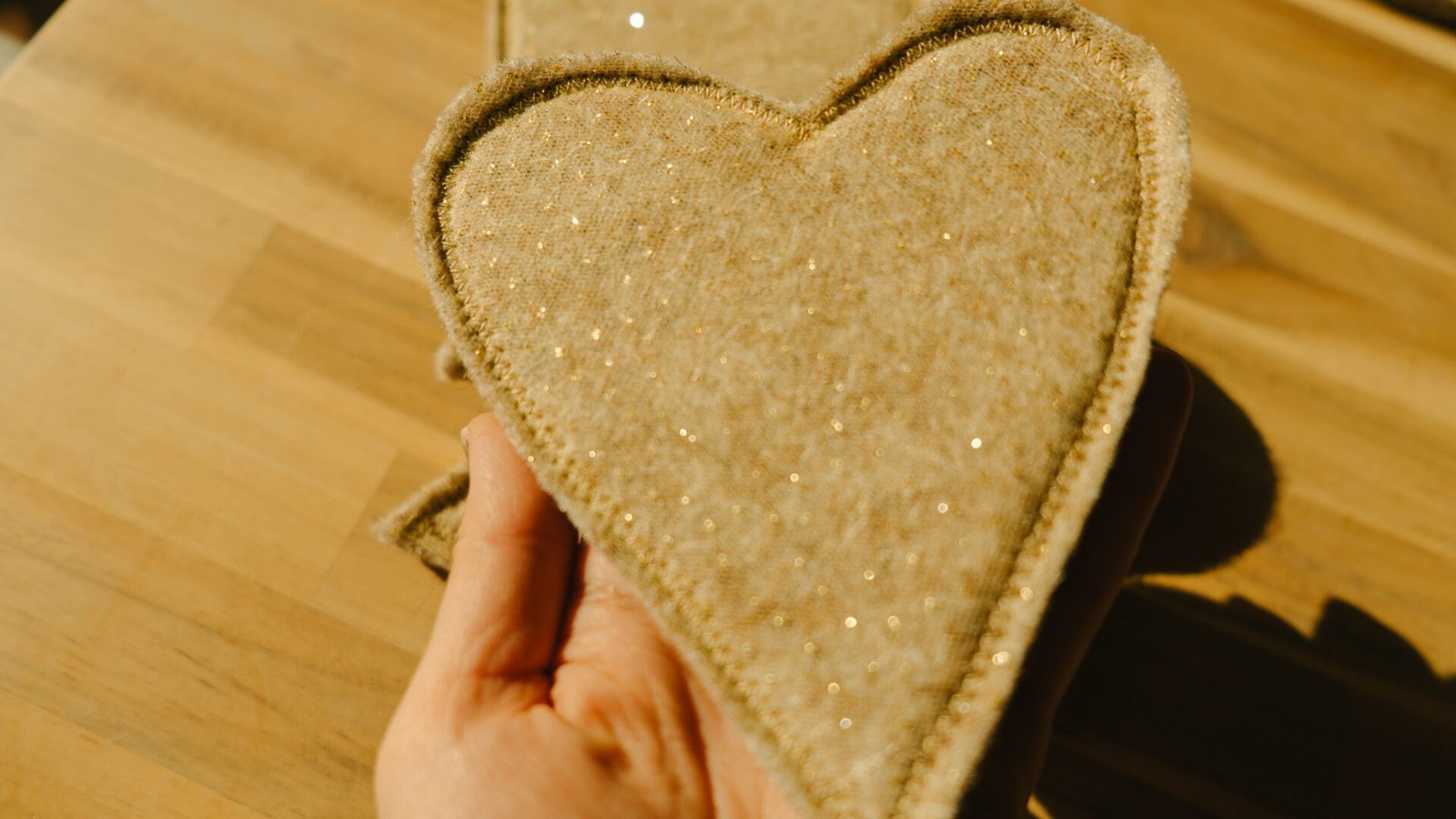 Wool Heart Coaster - Image 4