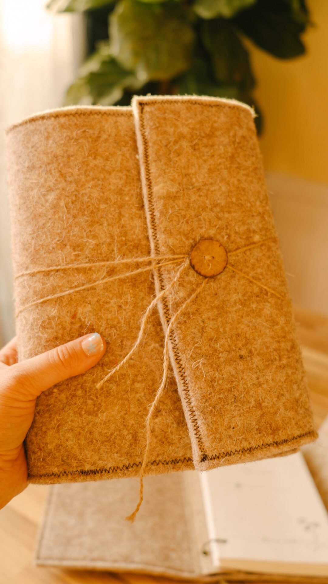 Handcrafted Wool Journals