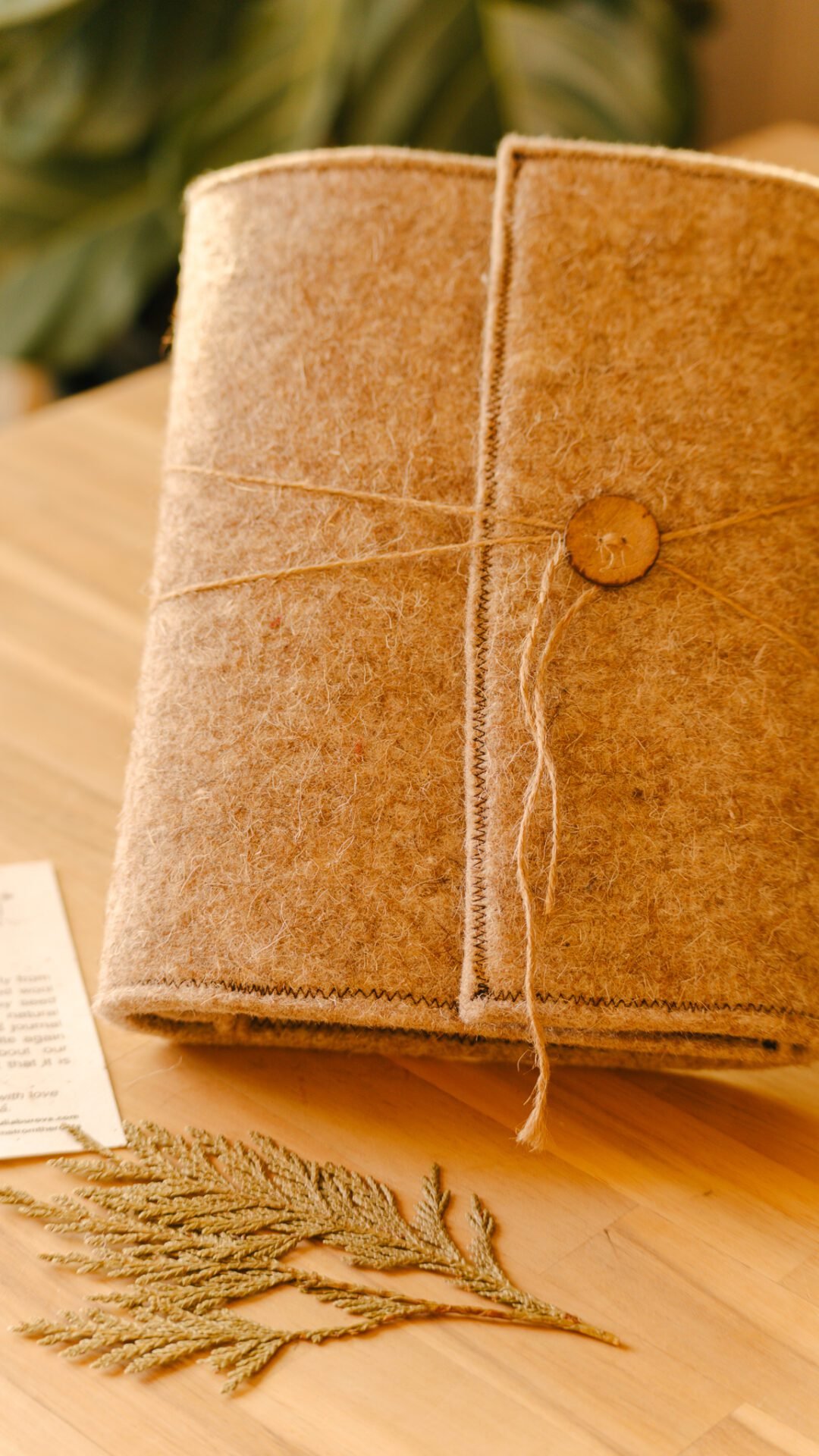 Handcrafted Wool Journals - Image 7
